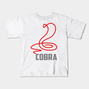 RED LINE COBRA Kids T-Shirt